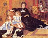 Pierre Auguste Renoir Madame Georges Charpentier and her Children, Georgette and Paul painting